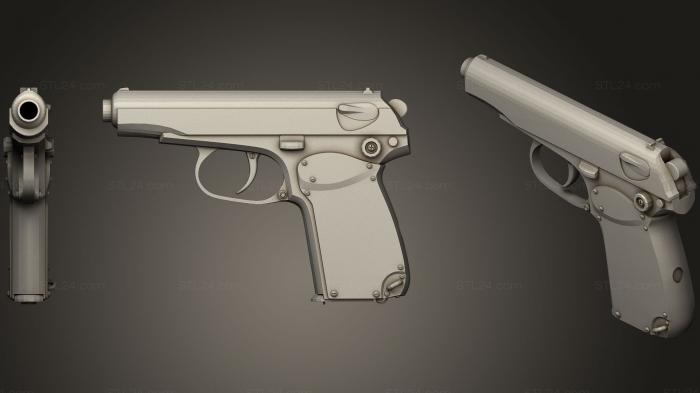 Weapon (Guns 033, WPN_0064) 3D models for cnc